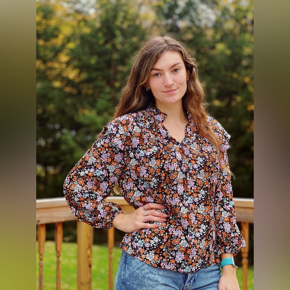 New Floral Women's Top